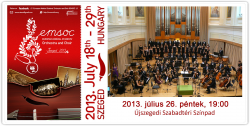 EMSOC jótekonysági koncert 2013 Szeged