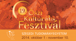 19. Őszi Kultúrális Fesztivál 2014